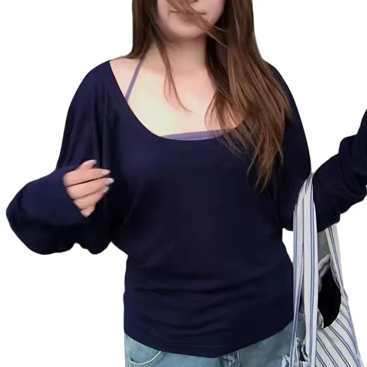 秋装女款爆款2025新款胖MM大码女装两件套小众炸街高级感女装上衣