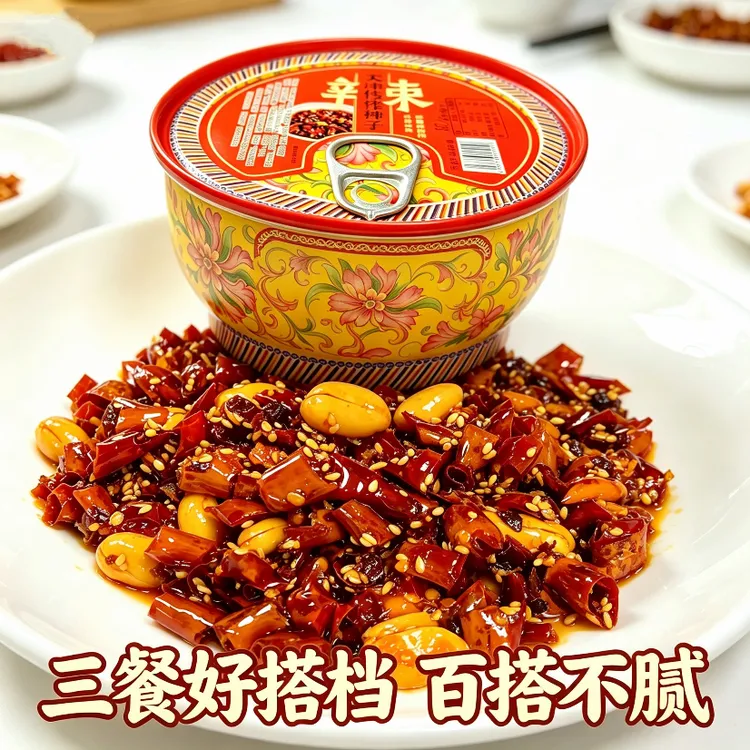 油炸辣椒 百搭不腻 三餐好搭档商品图