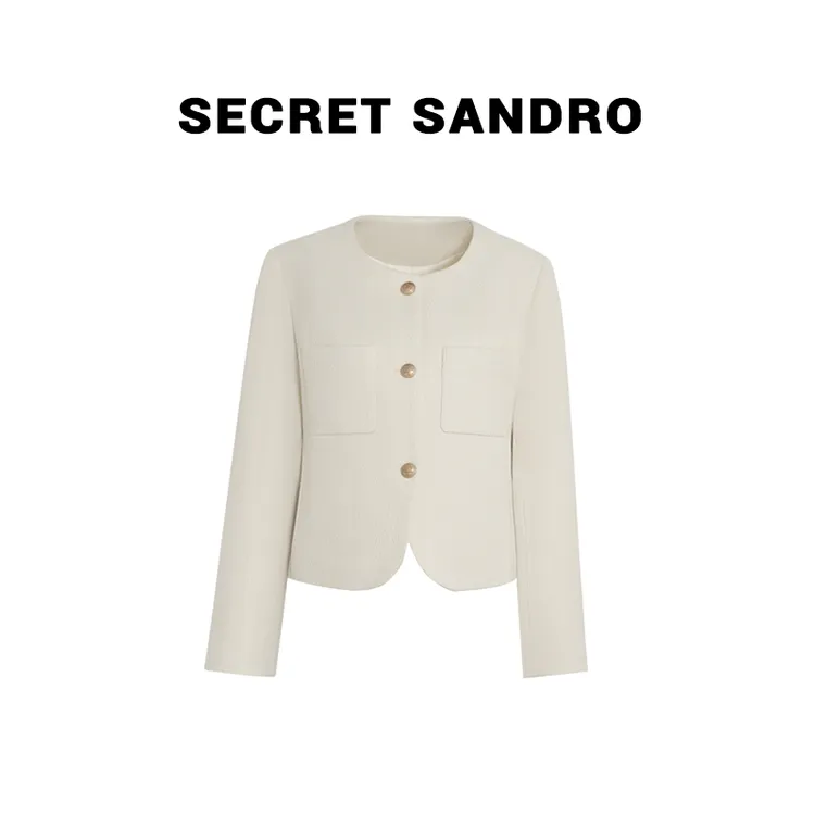 【白富美】Secret Sandro  鸥小柒  外套 J65221230C