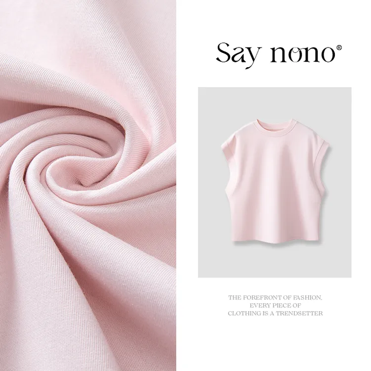 懒猫nono│Saynono 圆领小飞袖上衣/YF3761