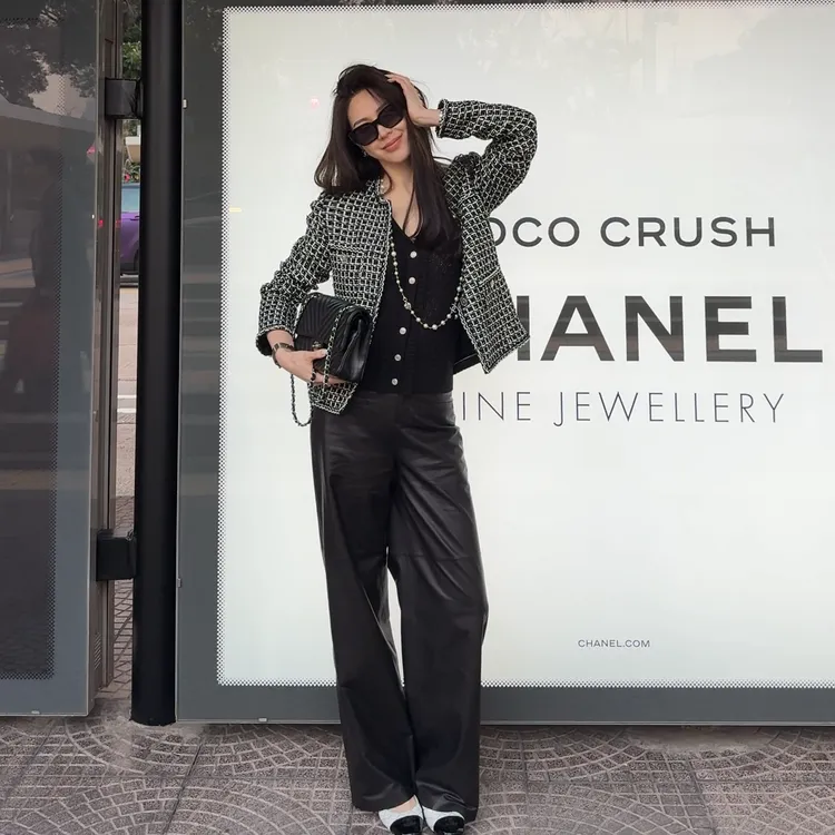 王嬛嬛MsLime25年’香家25c‘春季新款小香外套 HD2A0214