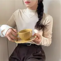 【大美】秋冬保暖立领内搭洋气打底T306