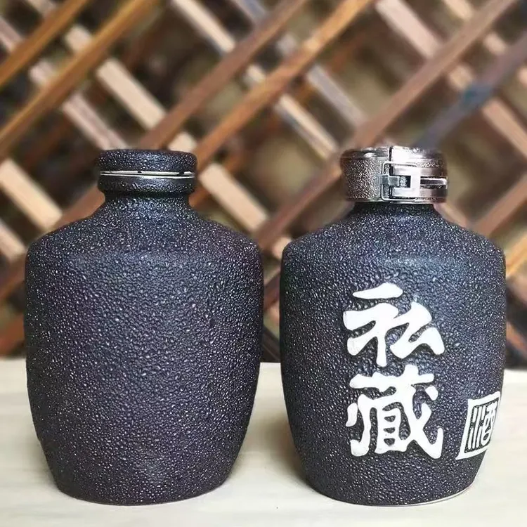 刘氏甘泉优级2年6瓶装陶瓷瓶50%vol0.5L