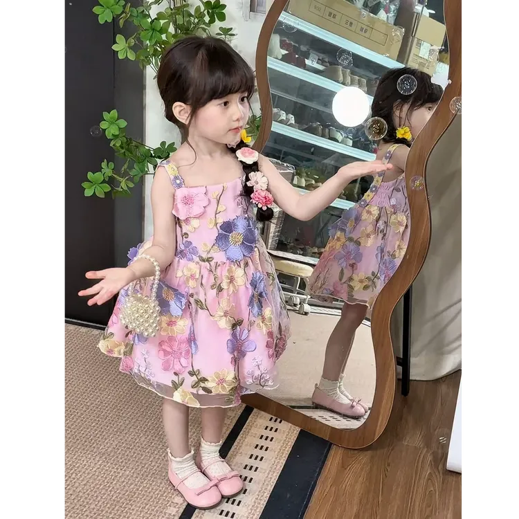 夏装原创2026新款儿童夏季连衣裙花仙子公主裙女童甜妹洛丽塔裙子