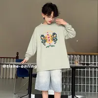 1106高端专享天花板秋款长袖T绿色