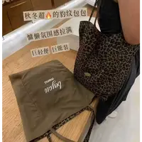 木子秋超能装~秋日氛围感豹纹包包单肩手拎腋下包百搭便携休闲袋