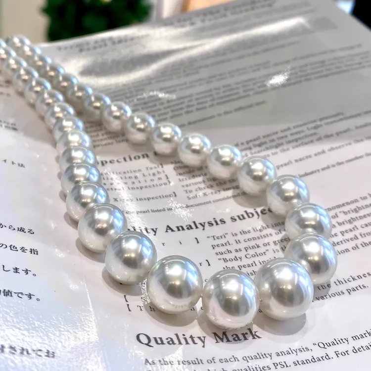 W018-手工串珠珠创意DIY款原创设计女项简约素款白色经典百搭