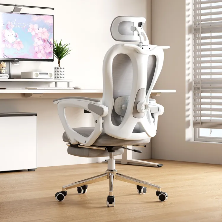 【钢制脚】上岛人体工学椅网椅升降电脑椅办公学习椅电竞椅宿舍