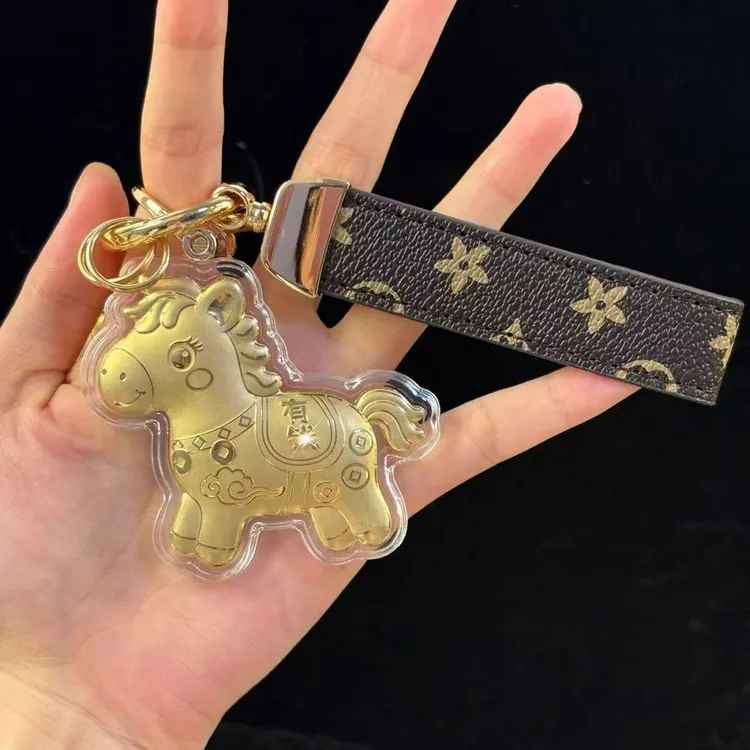 含金工艺品20mg金【马上有钱】钥匙挂礼品手机挂车挂包包挂七夕礼物