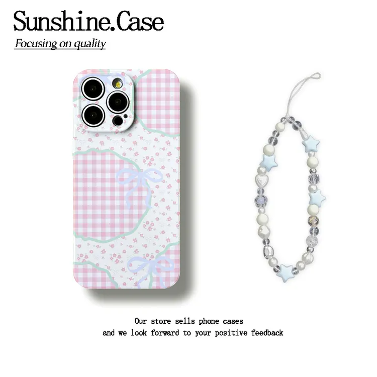 粉色碎花软壳适用苹果oppo华为vivo小米手机壳防摔全包ins