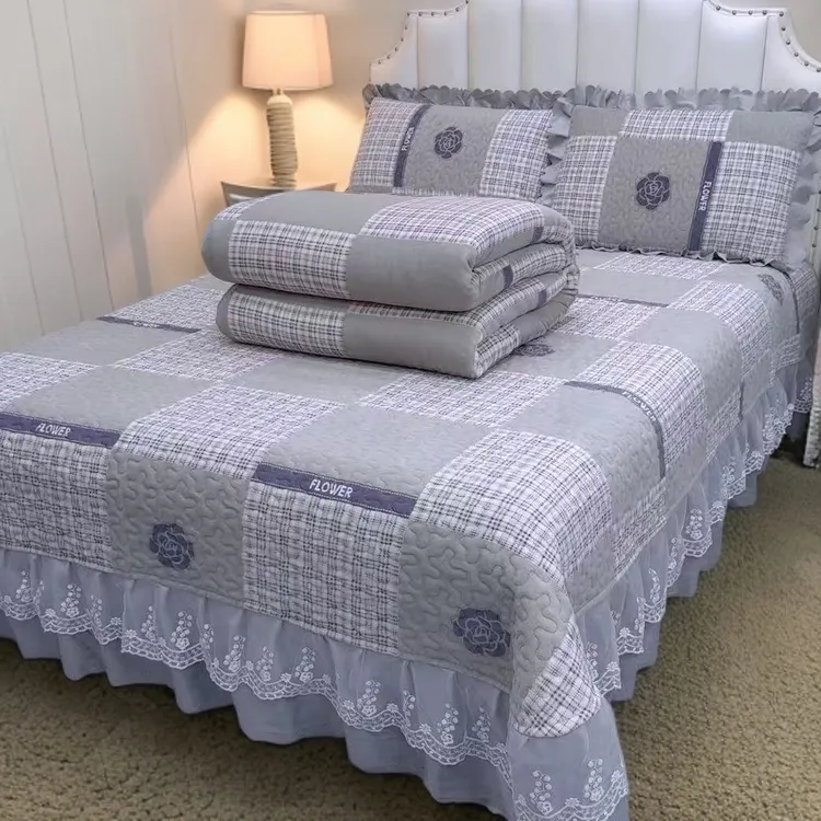 新款牛奶绒四件套加厚床盖四件套网红四件套牛奶绒双面绒床上用品