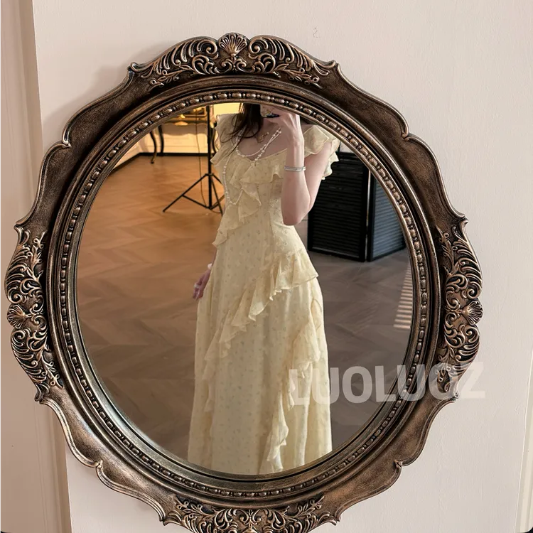 【现货】LUOLUOZ【夏夜银河】不规则花边时尚无袖收腰长款连衣裙CC091