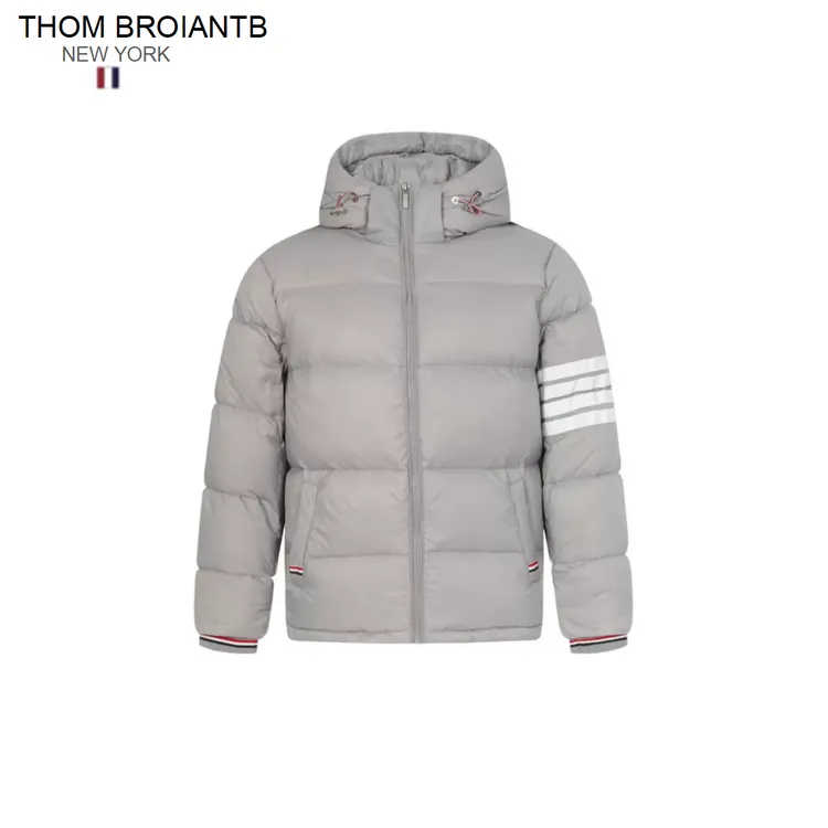 THOM BROIANTB【官方正品】TB四杠立领连帽90白鸭绒休闲保暖男女款