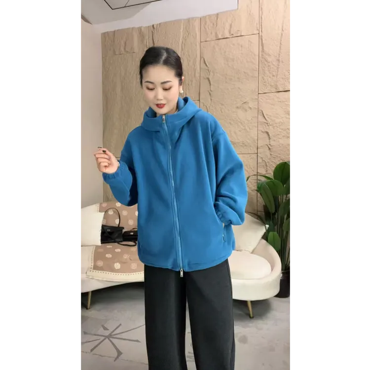 加厚连帽口袋拉链-双面奥粒绒舒适保暖外套2.0版（2541款）