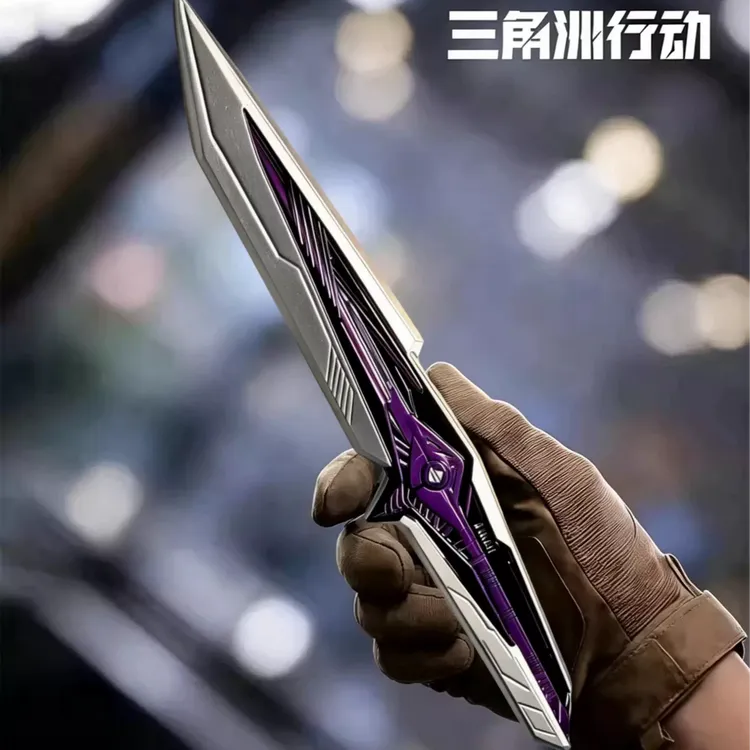 三角洲行动刀皮模型三角洲行动-S9赛季周边武器合金模型送男孩