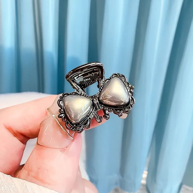 侧边刘海发饰顶夹碎气质发卡头饰网红迷你可爱复古简约ins优雅YP