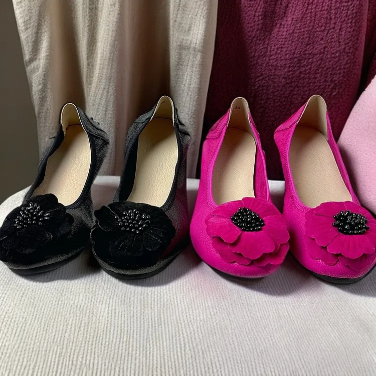 2025春秋新品真皮平底单鞋孕妇豆豆开车蛋卷鞋羊皮软底浅口瓢鞋女