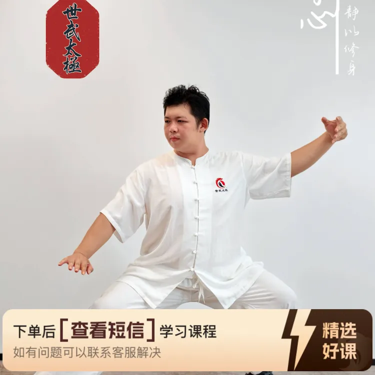 陈氏太极拳家传功夫架一路前五式（留意短信解锁课程）