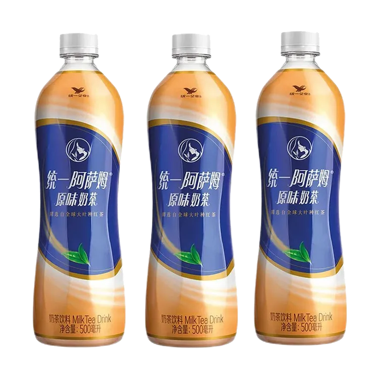 统一阿萨姆奶茶 原味500ml*3瓶