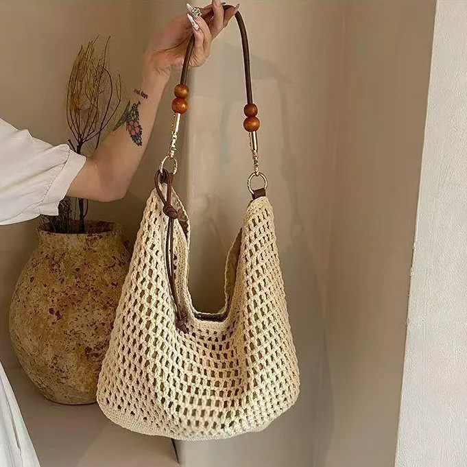 【新疆西藏包邮】珠珠手工线编单肩包