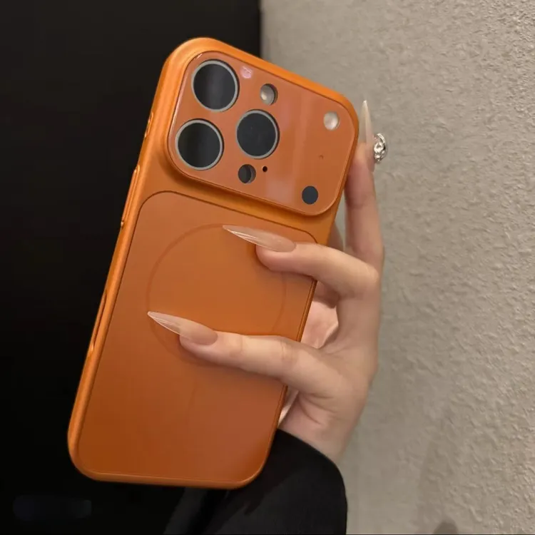 秒变17康宁玻璃磨砂手机壳适用iPhone16promax苹果15/14/17pro硬