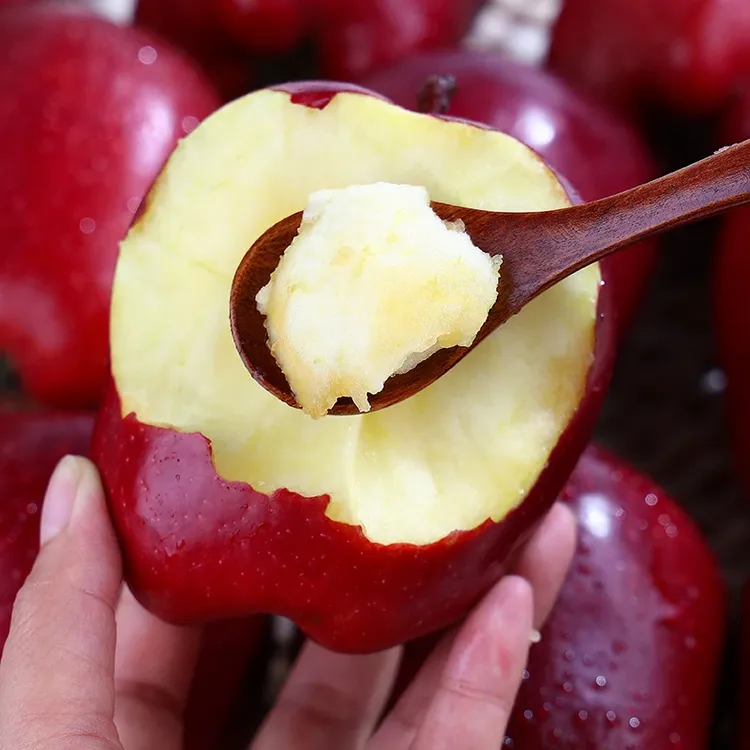食光觅【粉脆两吃】甘肃花牛苹果3-8.5斤装新鲜采摘水果坏果包赔