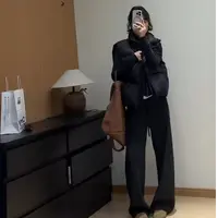 禾桉/HEAN 月牙裤 上身瘦瘦窄窄纸片人 软糯舒适不静电梨型遮胯 