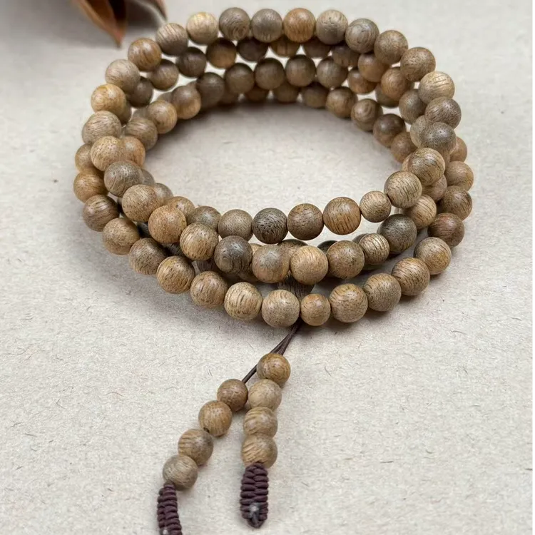 沉香7.7mm/圆珠多圈 正区 天然野达拉干沉香手串多样发一