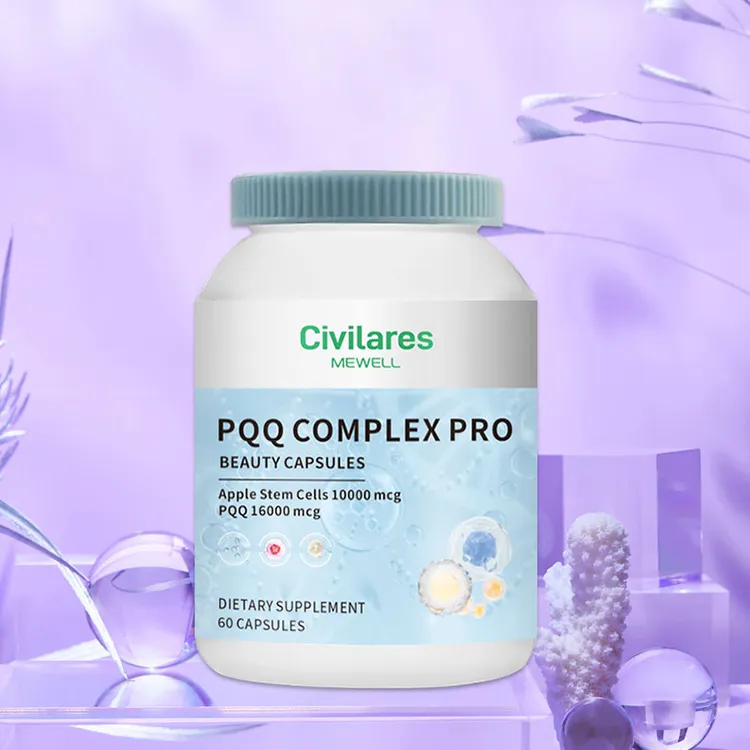 CivilaresPQQ+苹果干细胞线粒体女神内服美颜胶囊60粒