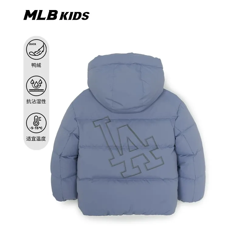 MLB男女队标LOGO防水短款鸭绒25秋冬新款套装7ADJB1256