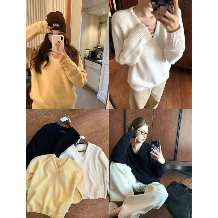 长期主义 陪伴整个冬季高克重吨吨毛衣C 9586#