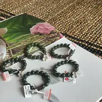 月球来信 沉香323奇楠若羌牛油果（微瑕）彩蛋款手串多样性发其一