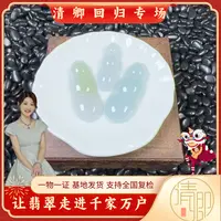 【清卿回归专场】翡翠豆子+配绳+QZG250903-6（多样性发一)