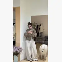 【自在派】只出不进秋季新款韩系休闲复古时尚基础百搭短风衣