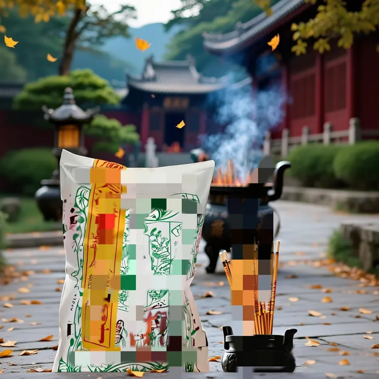 【崂山代代】清明代劳手工文创袋手工制作含朱墨颜料文化环保袋商品图