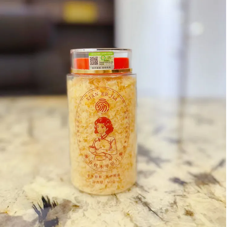 凯凯优选 有机银耳 焖煮都可以发胶特别好 口感好营养丰富80克