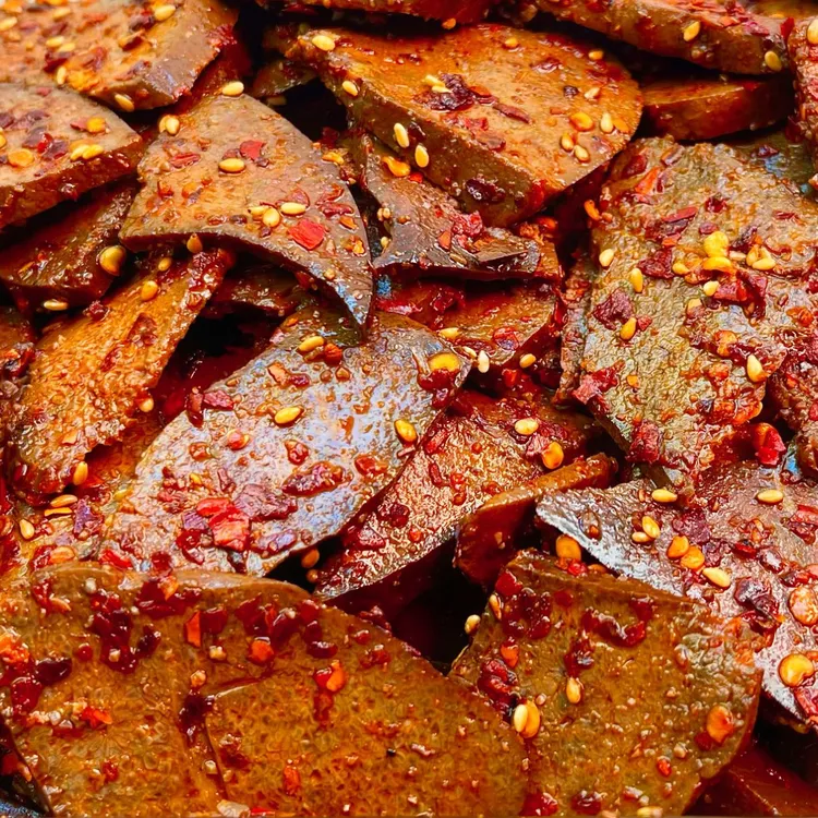 湖南特产香辣猪肝开袋即食猪肉解馋追剧休闲零食柴火猪肝