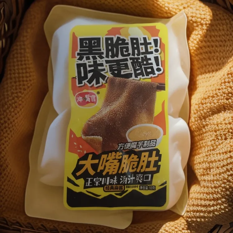 大片火锅素毛肚麻酱味魔芋爽