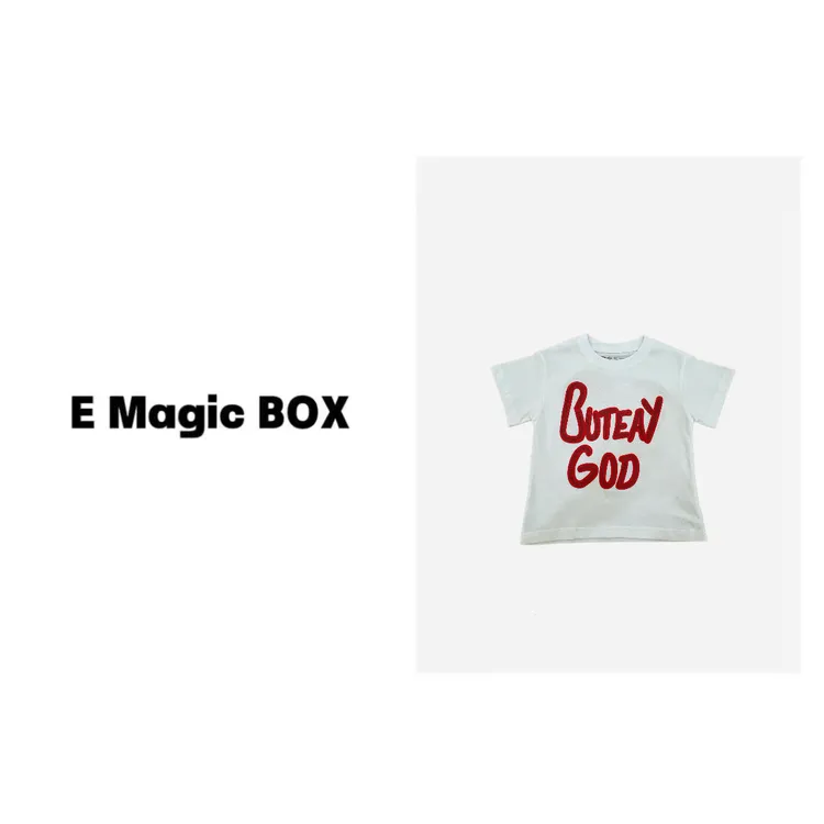 E Magic Box童装“爱心超人”儿童限量款短袖D2273