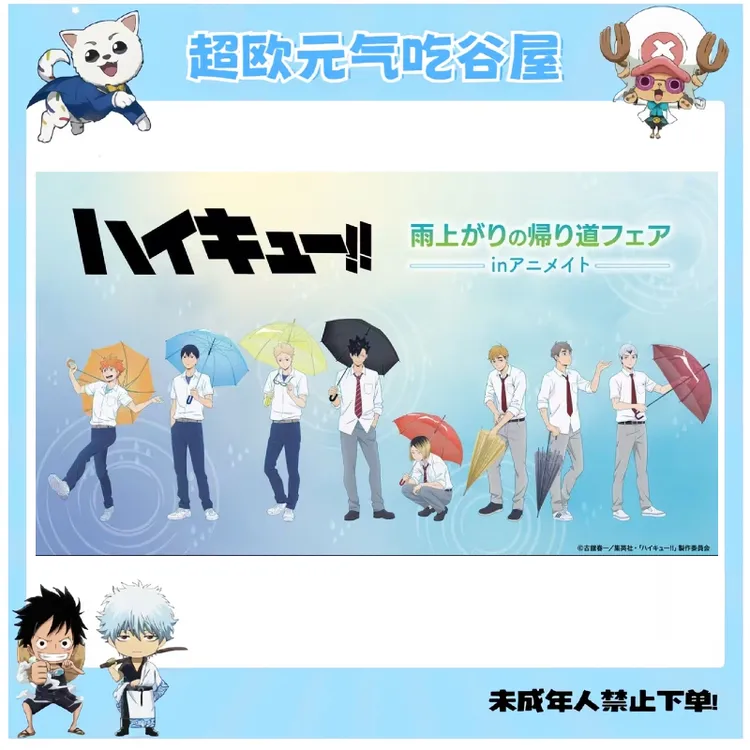 【排球少年国现】排球少年雨后归途系列 吧唧 收藏卡(盲盒代拆)