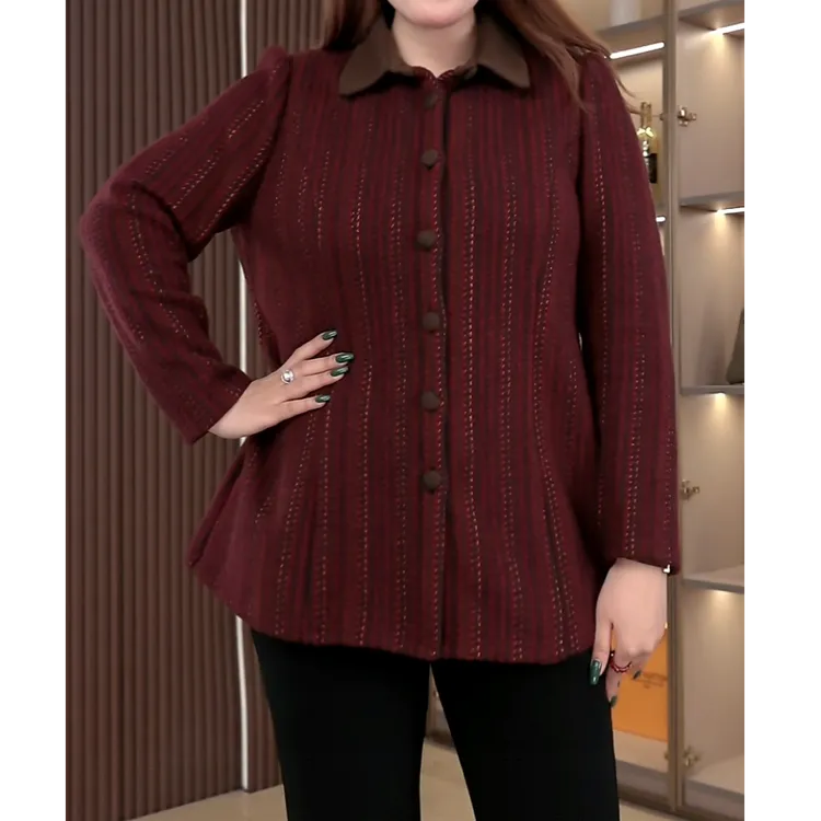 大码气质感显白百搭高级感洋气阔太太气质显瘦开衫衣服外套zb6157