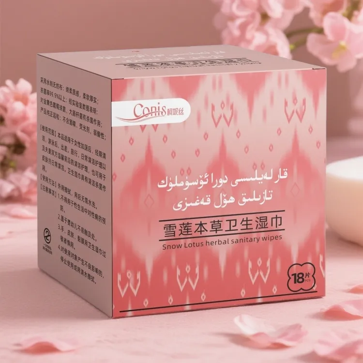 【新疆包邮】拍一发三 到手54片 女性卫生湿巾私处护理迷你巾方便