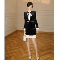 【张小小】【有里布】【两件套】高级感韩系减龄ootd一整套装裙女TX0068