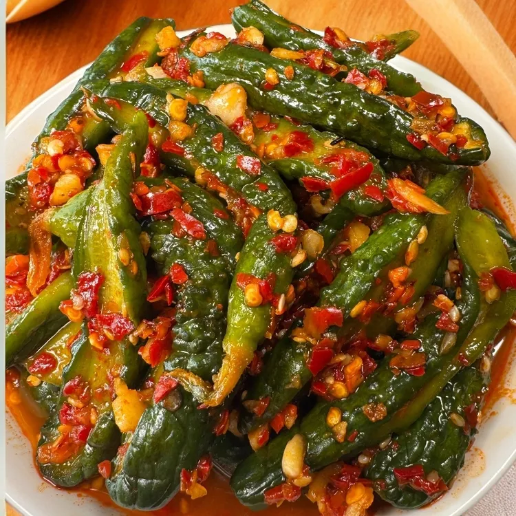 【新品】秘制香辣小黄瓜 现做现发（每袋300克）香辣下发 家常味道