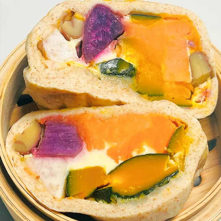 【顺丰极速发】五谷丰登馒头农家手作玉米紫薯有料欧包杂粮乳酪主食