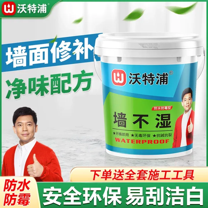 沃特浦墙不湿墙面修补膏白色家用环保防水防霉补墙抗碱涂鸦商品图