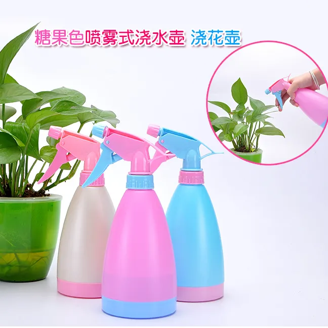 园艺工具糖果色喷壶洒水壶多肉喷水壶手压式浇花壶消毒瓶喷洒水壶