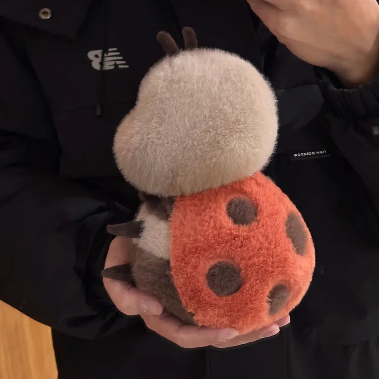 幼崽玩偶有限公司虫虫系列七星瓢虫玩偶毛绒玩具