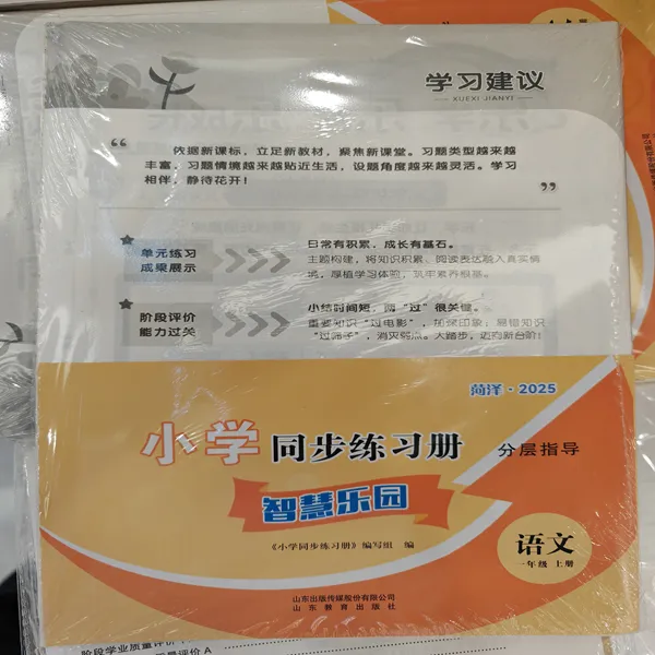 2025新版小学同步练习册单元试卷