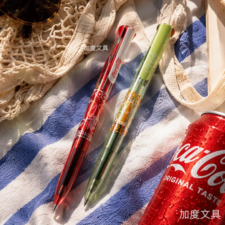 kaco四色多功能模块笔可口可乐联名速干顺滑手账用签字笔0.5mm